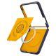 3. Spigen Nano Pop MagSafe Case for Samsung Galaxy Z Flip 8 - Navy Blue and Yellow