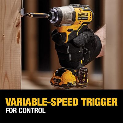 5. DeWALT DCF801D2-QW Powered Screwdriver/Impact Driver