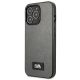 2. Karl Lagerfeld Saffiano Plaque Case for iPhone 13 Pro Max 6.7" - Silver