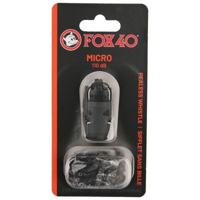 5. Fox 40 Micro Safety Whistle 9513-0008/9122-1408