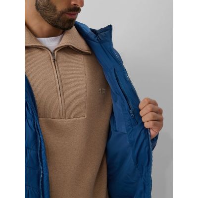 3. Men’s synthetic-filled puffer jacket 4F 4FRAW26TDJAM0997-32S