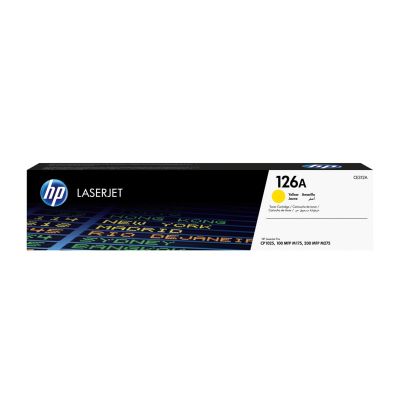 13. TONER CARTRIDGE 126A YELLOW/.