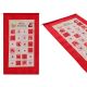 9. ADVENT CALENDAR 56x87CM RED