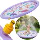 ROUND INFLATABLE MAT 154x7CM PLAYGROUND FOUNTAIN DINOSAURS 51627