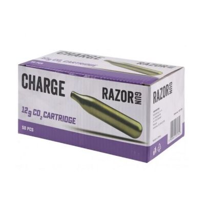 5. RazorGun CO2 Capsules 12g - 50 pieces per box