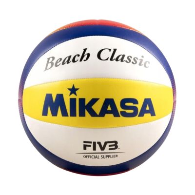 Mikasa Mini Volleyball White, Yellow, and Blue BV1.550C
