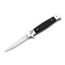 Böker Plus Stiletto Knife Ebony 14C28N