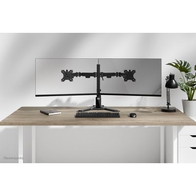 6. Neomounts DS45-600BL2 monitor mount/stand for monitors up to 81.3 cm (32"), Desk, Black