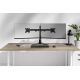 6. Neomounts DS45-600BL2 monitor mount/stand for monitors up to 81.3 cm (32"), Desk, Black
