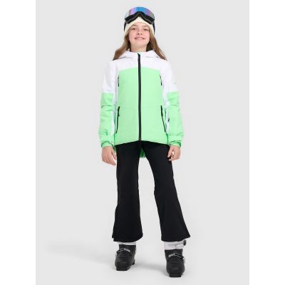 9. Ski jacket 8000 membrane for girls 4F 4FJRAW25TTJAF1037-42N