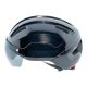 SkateFlash Atomic Black Bike Helmet