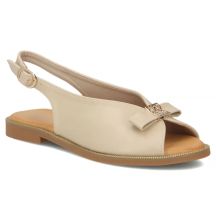 Beige women's sandals Filippo DS7923