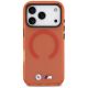 3. BMW M IML Shockproof Metal Logos MagSafe Case for iPhone 17 Pro - Pro Orange
