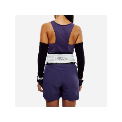 4. MILLET Intense Pro Running Belt, white and black