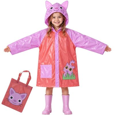 Children’s Rain Poncho, Pink, REDCLIFFS R.L