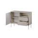 4. Chest of drawers 1D2S TRESSE 100x40x75 cashmere matt
