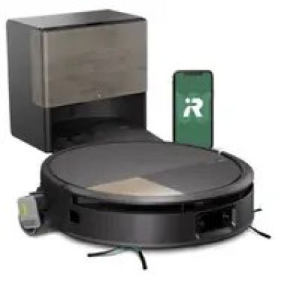 2. iRobot Roomba Max 705 Combo Black Vacuum and Mop Robot + AutoWash Station (72692)