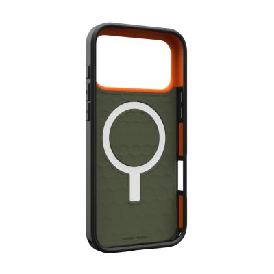 3. Urban Armor Gear Civilian Cell Phone Case 17.5 cm (6.9") Olive, Orange