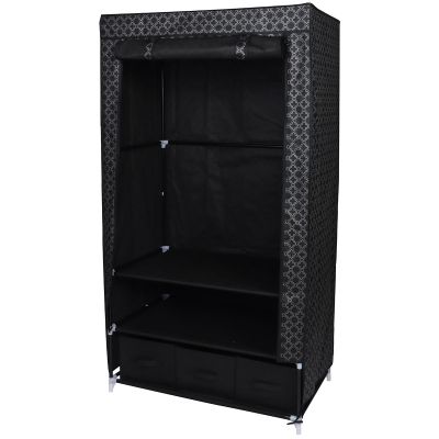 23. TEXTILE WARDROBE 88x50x160CM ORNAMENT 45245