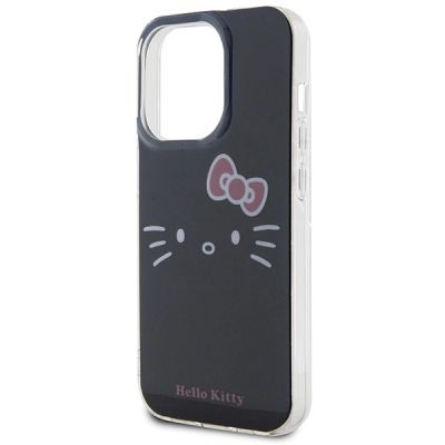 6. Hello Kitty IML Kitty Face case for iPhone 15 Pro - black
