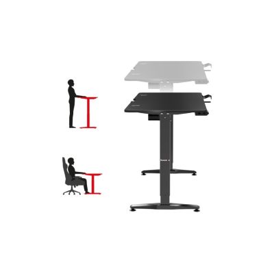 12. Huzaro Hero 8.5 Black Gaming Desk