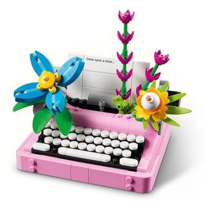 6. LEGO Creator 3-in-1 31169 – Typewriter with Flowers