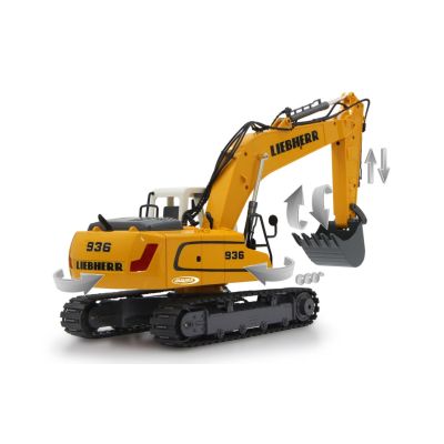 7. Jamara Excavadora Liebherr R936 Remote Controlled Excavator Model Electric Motor 1:20