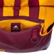 9. Rivacase 5321 15.6" 25L Laptop Backpack Burgundy-Yellow