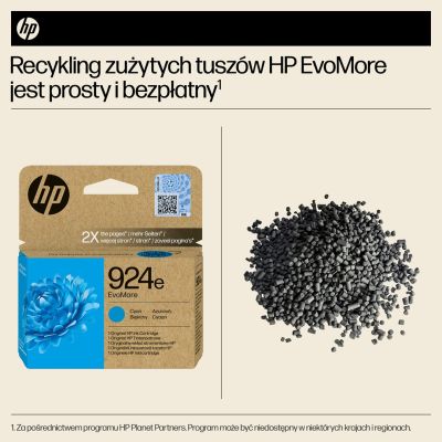 9. HP Original Cyan Ink 924e EvoMore