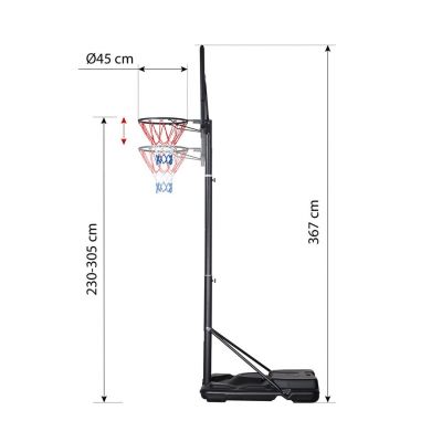 3. NILS ZDKA21 - basketball hoop