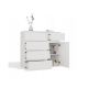 6. MALWA 1D5S CHEST OF DRAWERS WHITE