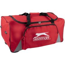 SLAZENGER RED TRAVEL SPORTS BAG WITH WHEELS