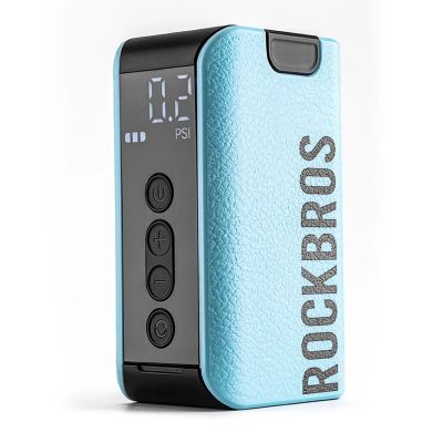 Rockbros 42520006001 Electric Pump Compressor with Digital Display for Balls / Balloons - Blue