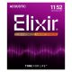Elixir 11027 Custom Light (11-52) NW - Acoustic Guitar Strings