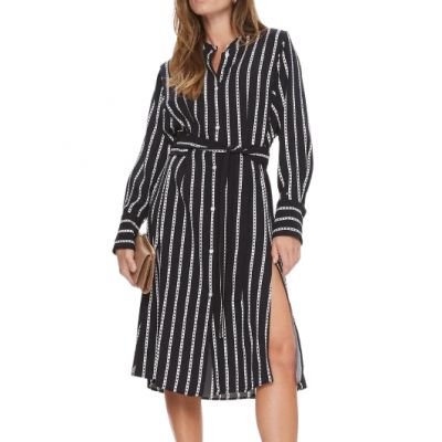 5. Tommy Hilfiger Argyle Stripe Dress W WW0WW40365