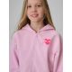 5. Girls' loose sweatshirt with hood 4F 4FJRSS26TSWSF2936-56S