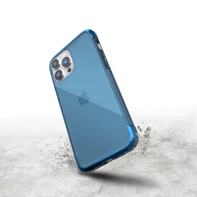 2. Raptic X-Doria Air Case for iPhone 14 Pro Max armored cover blue