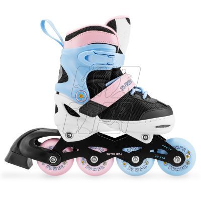 11. Spokey Joy Jr SPK-942278 roller skates size. 27-30 GN/BL