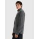 4. Men's Regular Fit Fleece Jacket with Stand-Up Collar 4F 4FRMM00TFLEM435-23M