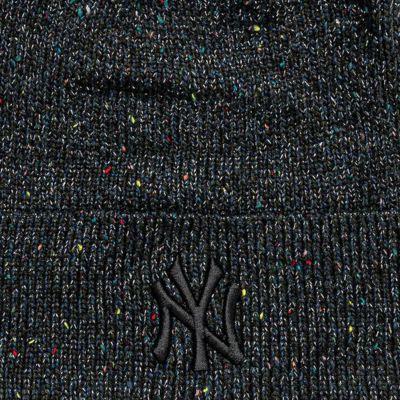 2. New Era Women’s Glitter Beanie New York Yankees Hat 60691294 Black One Size