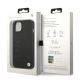 8. Case BMW BMHCP14MSLLBK iPhone 14 Plus 6.7 "black / black Leather Stamp