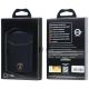 8. Lamborghini D1 Genuine Leather MagSafe Phone Wallet - Black and Green