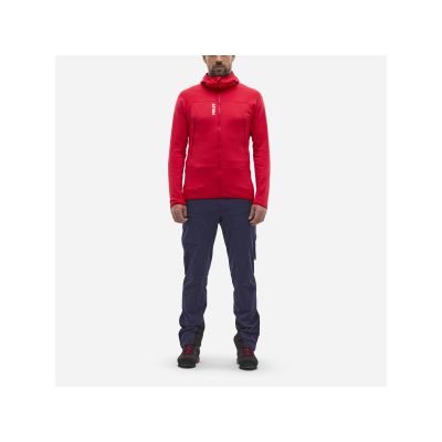 2. MILLET FUSION GRID HOODIE M red