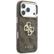 4. Guess 4G & Big Strass Logo Case for iPhone 17 Pro Max / 18 Pro Max - Brown
