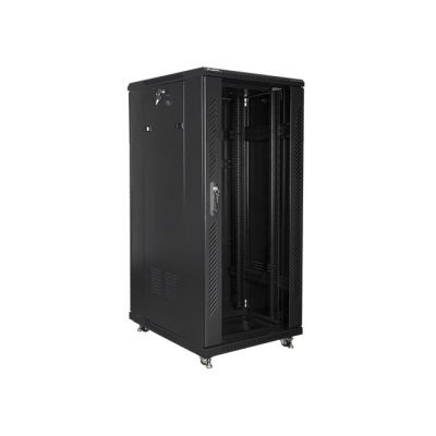 3. Lanberg FF01-6827-12B 27U Freestanding Rack Black