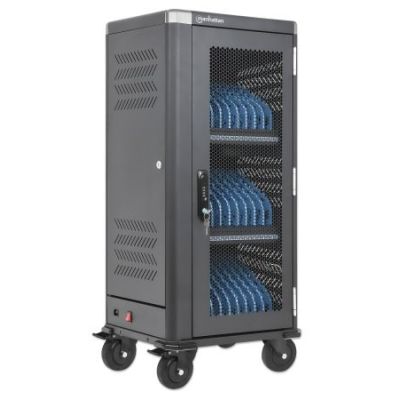 3. MANHATTAN 30-BOOK USB-C CHROMEBOOK CHARGING CABINET