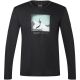 Men's SUPER.NATURAL M Almost Done LS long sleeve T-shirt black L