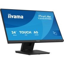 iiyama ProLite 24" IPS touchscreen monitor with InCell PCAP technology (10 points), anti-reflective coating and flexible base