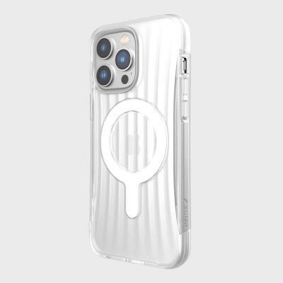 6. Raptic X-Doria Clutch Case iPhone 14 Pro Max with MagSafe back cover transparent