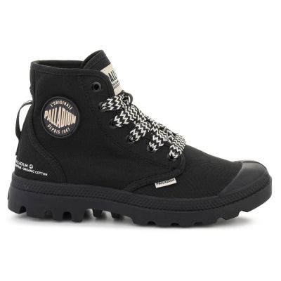 4. PALLADIUM PAMPA HI HTG LACE BLACK 94989-008